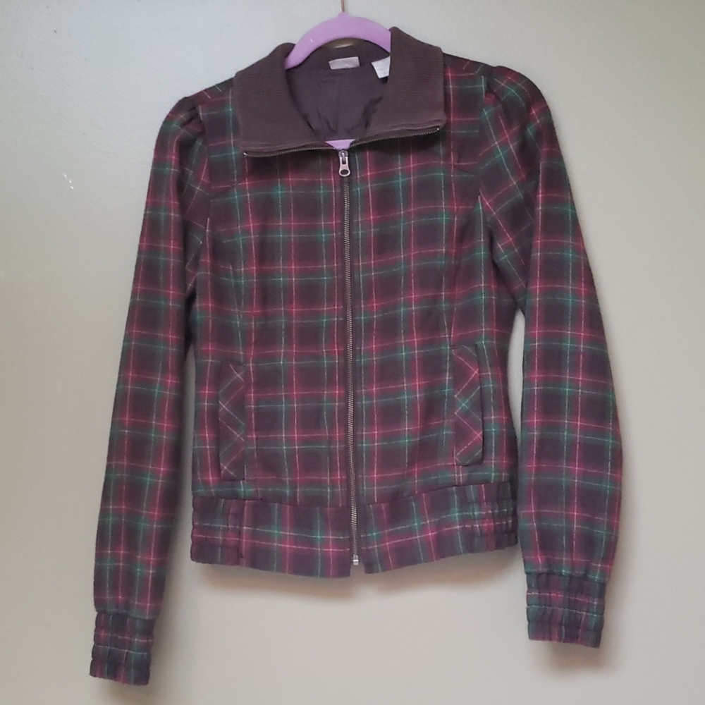 🌻BUNDLE 2/$30🌻 Rubbish Plaid Fitted Jacket